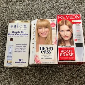 Bundle of hair dye New